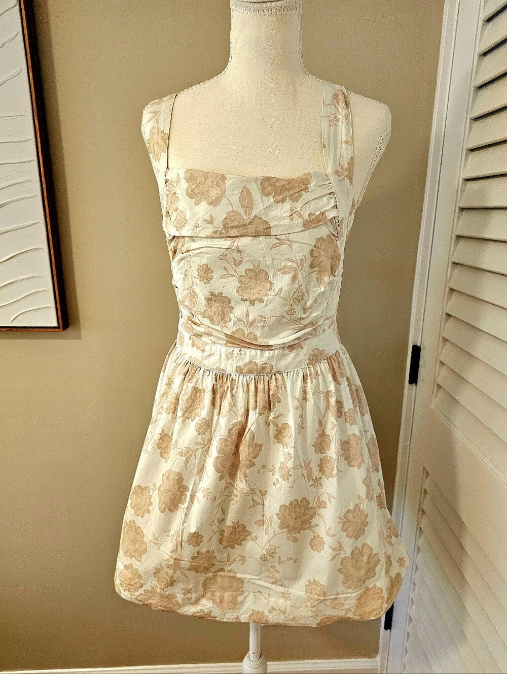 🌺🌴 FREE PEOPLE FREE-EST “MEET ME IN MAUI” MINI DRESS 🌴🌺SIZE MEDIUM |MWOT